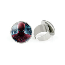(08) Homecoming Cartoon Ring Verstellbarer offener Metallschmuck 2022