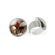 (12) Homecoming Cartoon Ring Verstellbarer offener Metallschmuck 2022