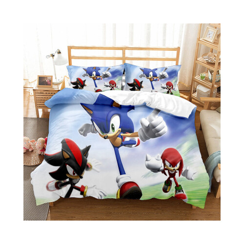 (4, Μονό (135x200cm)) sonic Κρεβάτι Μονό Διπλό Παπλωματοθήκη King UK