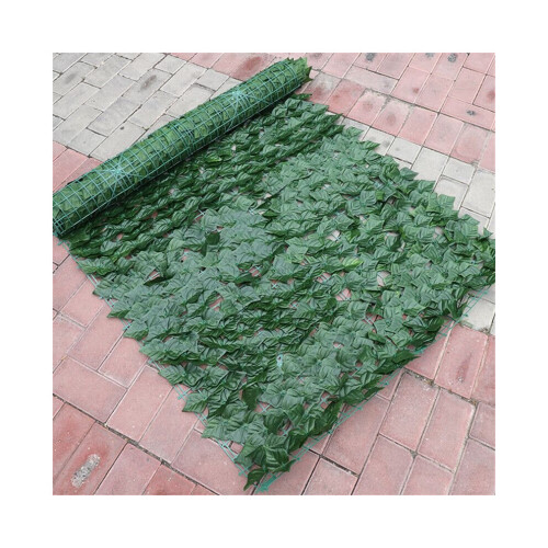 (Groundnut, 2XL) Τεχνητά φύλλα φράχτη κήπου Screening Roll Uv Fade Protec