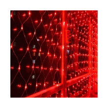 (Red, UK-3x2m-200LEDs) Net Mesh Christmas Fairy String Lights Xmas Party Outdoor 3M*2M 200LED EU US