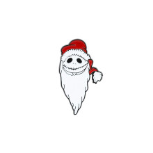 (Stile B) Spilla Claus Spilla smaltata di Babbo Natale Commemorativa Ornamenti di moda regolabili Vestiti