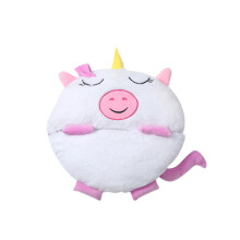 (Bianco, 135*50 cm) Grande sacco nanna per bambini con peluche a forma di bambola, a forma di animale