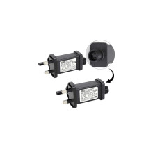2 Stück Lichterketten Innen-Außen-Netzteil für CZJUTAI JT-DC36V12W-IP44 Weihnachtsbeleuchtung, beleuchten