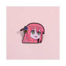 Spilla con personaggio dei cartoni animati in lega, perfetta come regalo e decorazione personale.