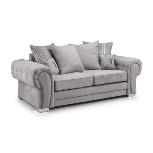 Snugg Furniture (3 Seater) Chesterfield Verona Scatter Back Sofa Set