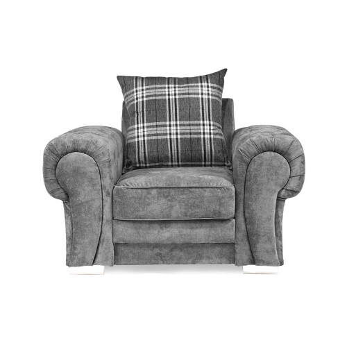 Snugg Furniture (1 Seater) Chesterfield Verona Scatter Back Sofa Set