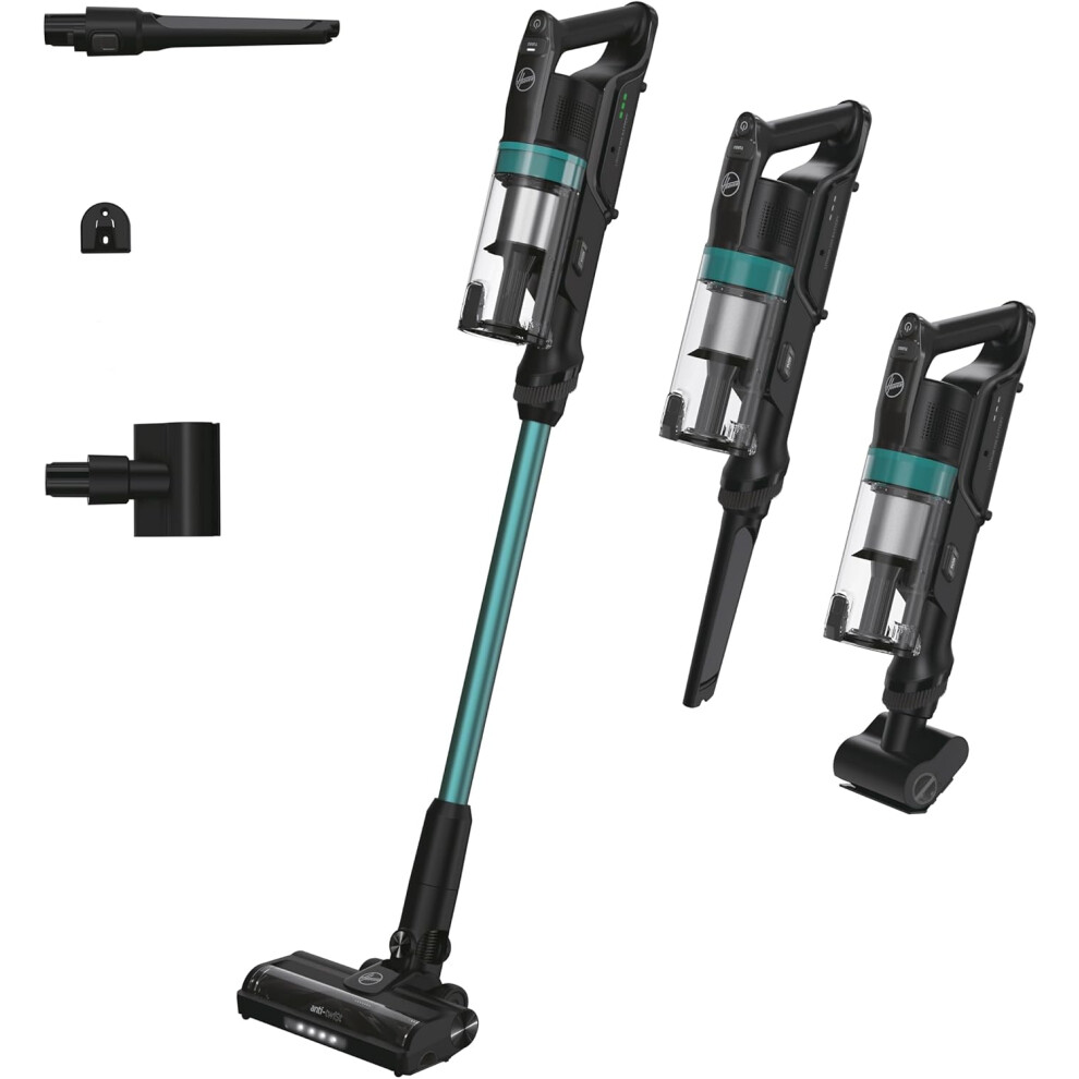 (Hf1+ Pet Cordless Vacuum) Hoover Hf1 Plus Pet Cordless Stick Vacuum Cleaner With Pet Hair Tool, Turbo Suction Mode, Up To 45Min Runtime, Led Lights, 5697225746483