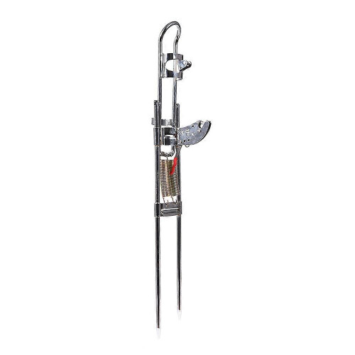 Automatic Double Spring Angle Pole Fish Pole Bracket Standard Fishing Rod Holder 453g 2