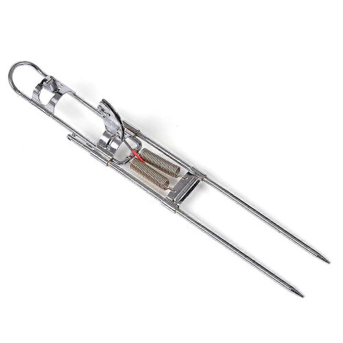 Automatic Double Spring Angle Pole Fish Pole Bracket Standard Fishing Rod Holder 453g