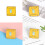 Creative Geometric Yellow Cartoon Switch Socket Brooch για αξεσουάρ μοναδικού στυλ 3