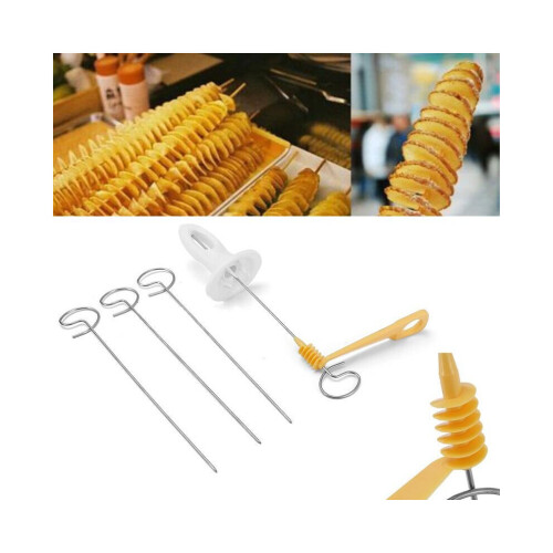 Πατάτες Twister Slicer Manual Cutter Spiral Chips