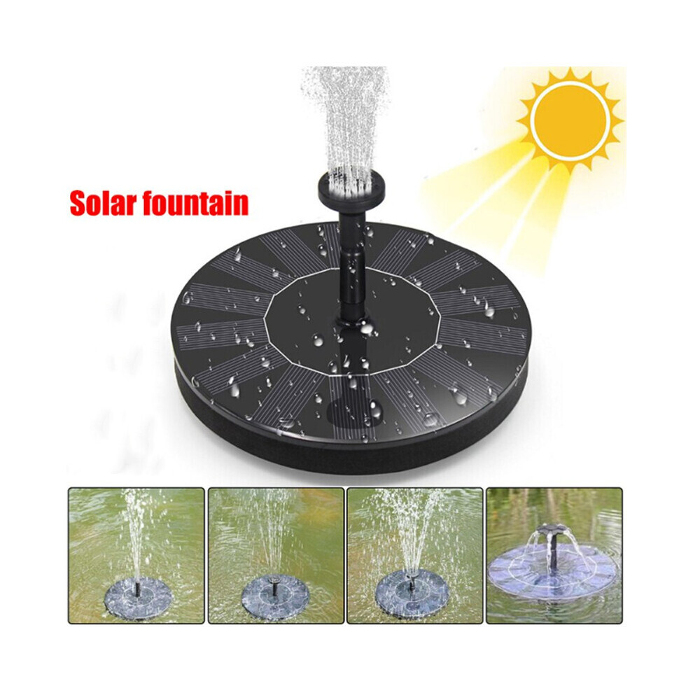 Fontana Solare, Fontane Solari Galleggianti, Pompa Solare, Piscina, Laghetto, Fontana D'acqua