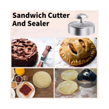 Ευέλικτο Push Type Sandwich Cutter and Sealer Δημιουργήστε νόστιμα κα