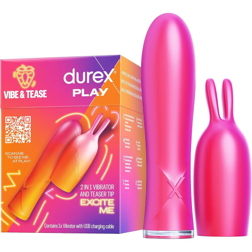Durex Durex Vibrator 2-in-1 with Teaser Tip 1