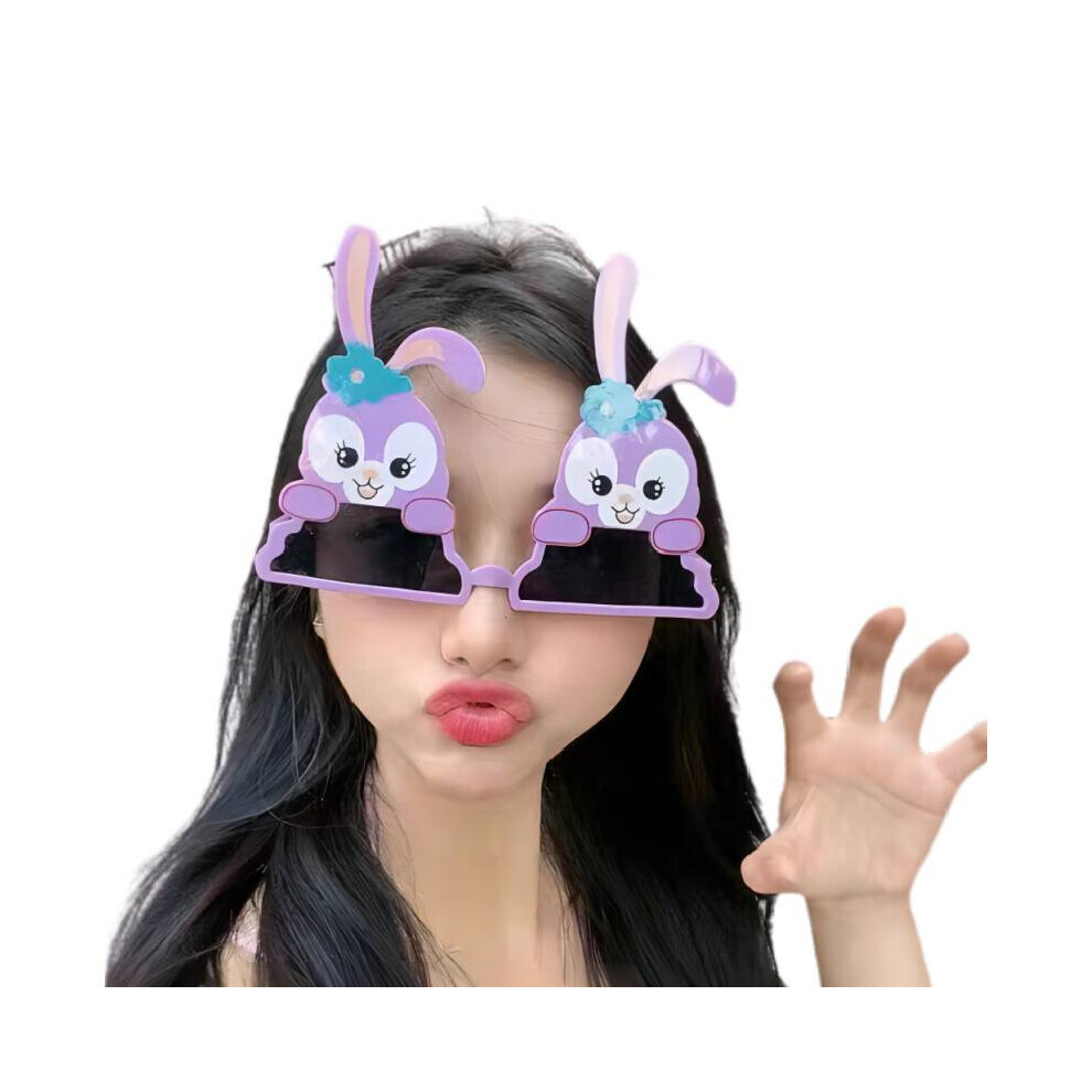 (Stellalou) Glasses Parties Decorative Photo Props Sunglasses Pc Styles Material Various