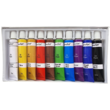 Oil Paints Set Artist Art Craft School Painting Colours 10 x 12ml Kit Set