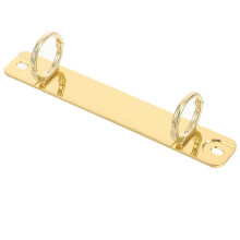 (As show, One size) Binder Mechanism 2 Hole Binder Ring Mechanism DIY Loose Leaf Book Accessory