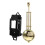 (As show, One size) 1 Set of Quartz Wall Clock Pendulum Replacement Classical Mechanical Clock Pendulum Clock Part 4