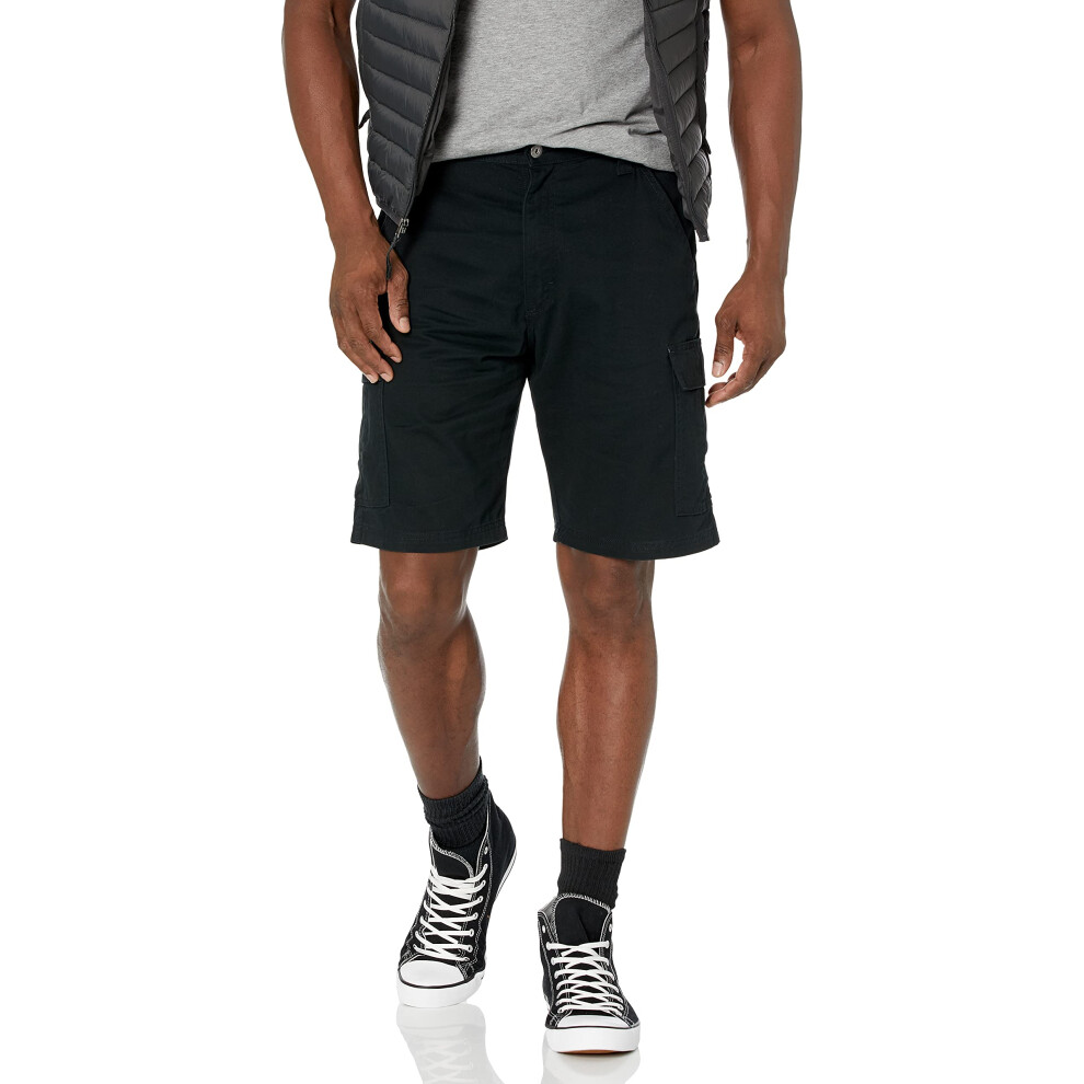 Short cargo classique coupe d   contract   e Wrangler Authentics pour homme, serg    noir, taille 44