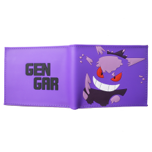 (QYPVC24007) Cartoon Wallet Pikachiu Gengar Kabigon Charmander