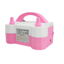 (Pink, 5inch) Electric Balloon Inflator Balloon Inflator Pump Ca