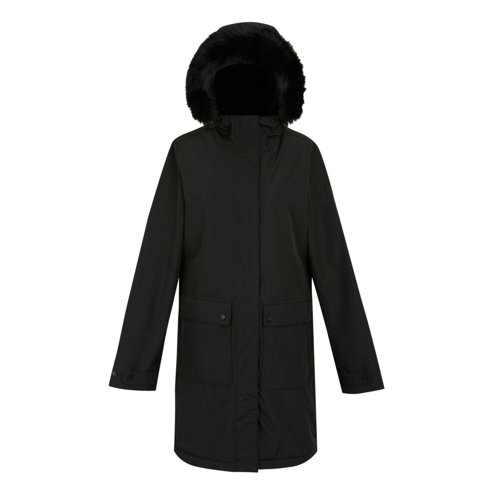 (14 UK, Black) Regatta Womens/Ladies Sabinka II Parka