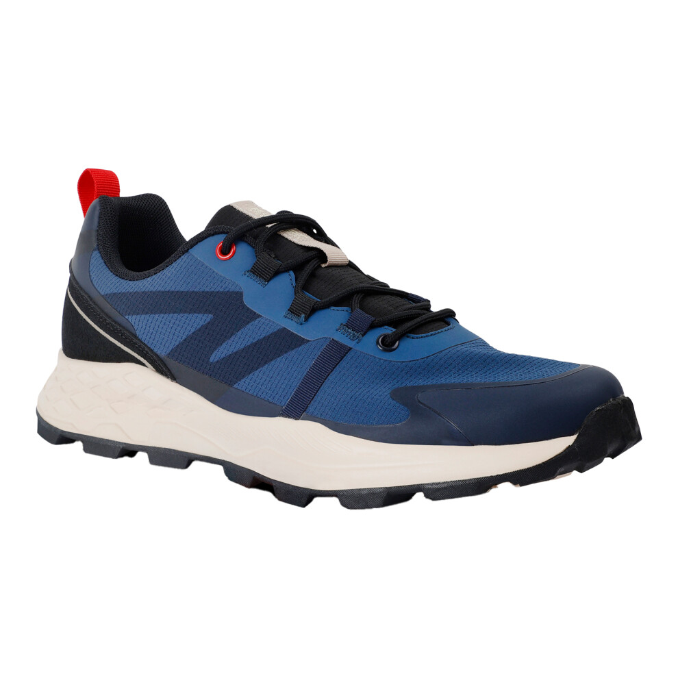 (6.5 UK, Dark Denim/Poppy Red) Regatta Mens Leighton Trainers