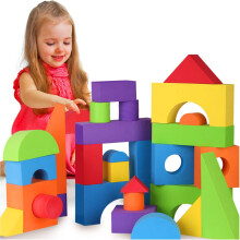 LOLO TOYS Grandes Blocos de Espuma para Crianças - Blocos Gigantes (30 Peças)