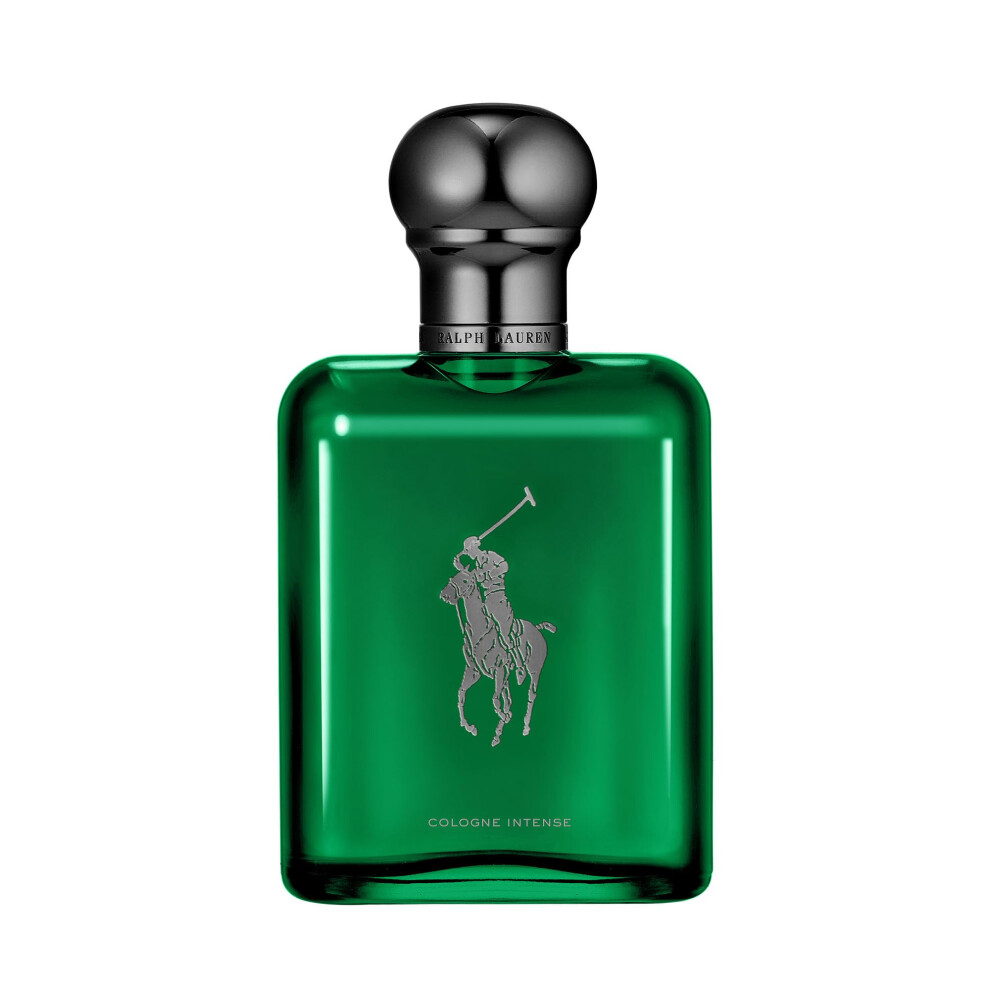Ralph Lauren Polo Cologne Intense - Eau de Parfum - Men's Cologne - Citrus & Woody - With Grapefruit  Sage  and Patchouli - 4.2 Fl Oz