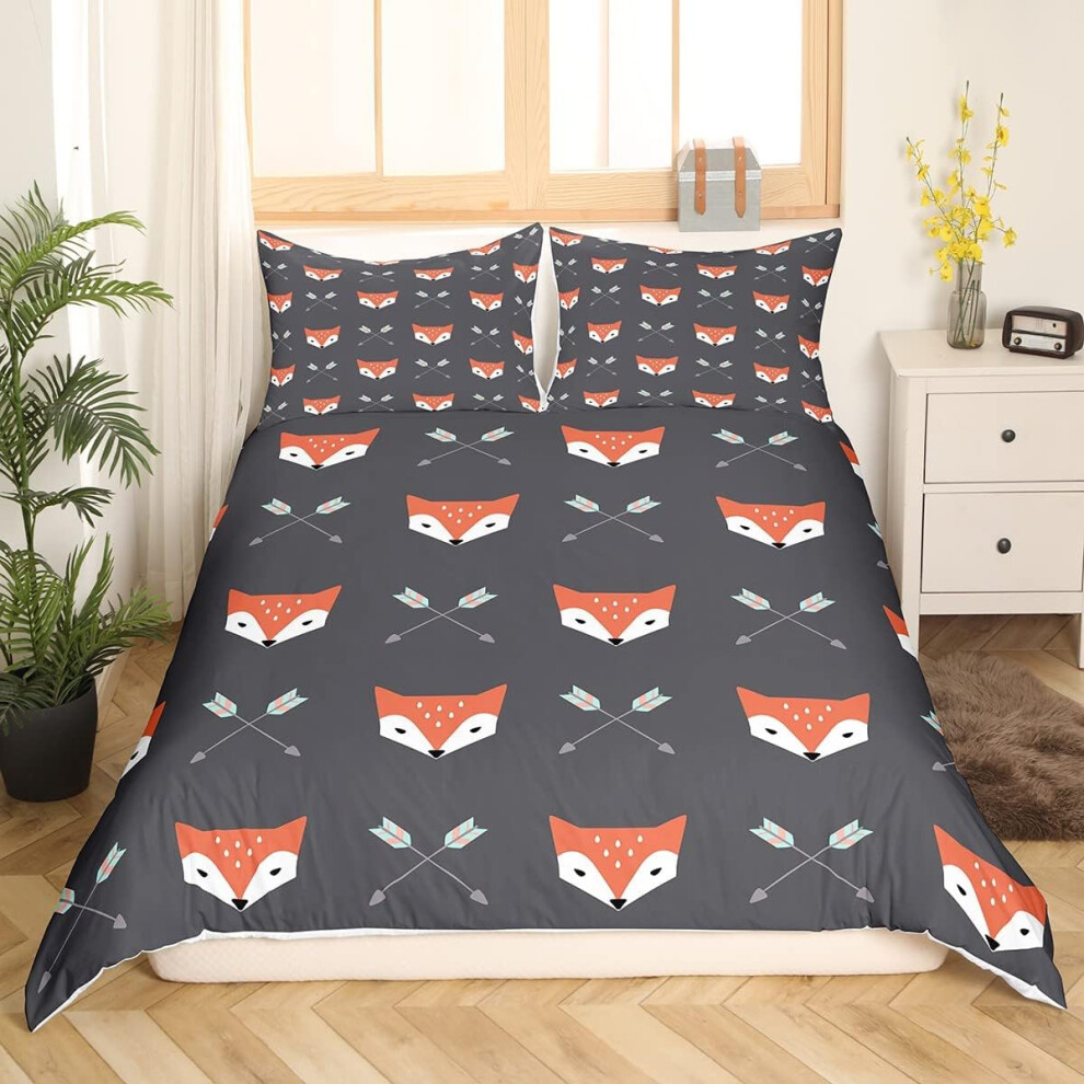(Multi 08, King(No Comforter)) Homewish Flamingo Bedding Set Double Size Pineapple Duvet Cover For Boys Teens Kids Child,Palm Leaves Comforter Cover T