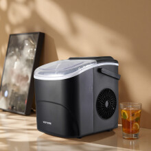 Countertop Bullet Ice Maker with Handle, 1.3L Water Tank