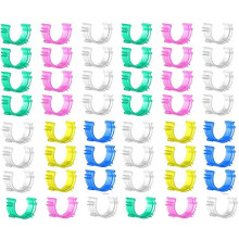 (As show, One size) 100pcs Sewing Bobbin Small Clips Sewing Tool Clips Accessory Bobbin Holder Clips