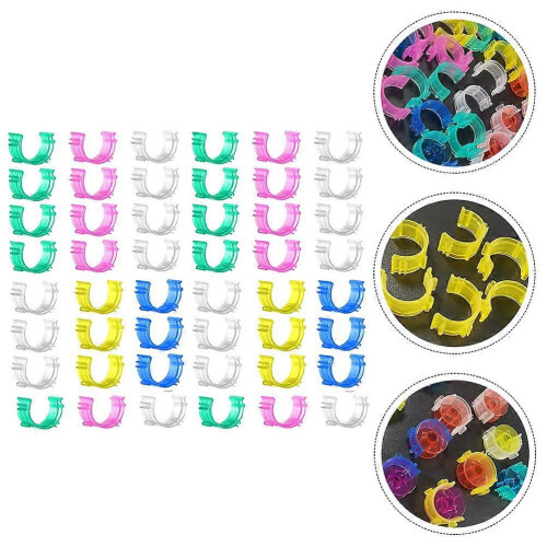(As show, One size) 100pcs Sewing Bobbin Small Clips Sewing Tool Clips Accessory Bobbin Holder Clips 2