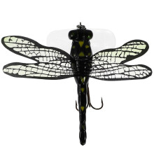 (As show, One size) Fishing Bait Imitation Dragonfly Fishing Hook Simulation Lure Fishing Accessory