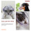 (As show, One size) Reusable Cat Muzzle Professional Pet Muzzle Household Grooming Muzzle Cat Supply 3