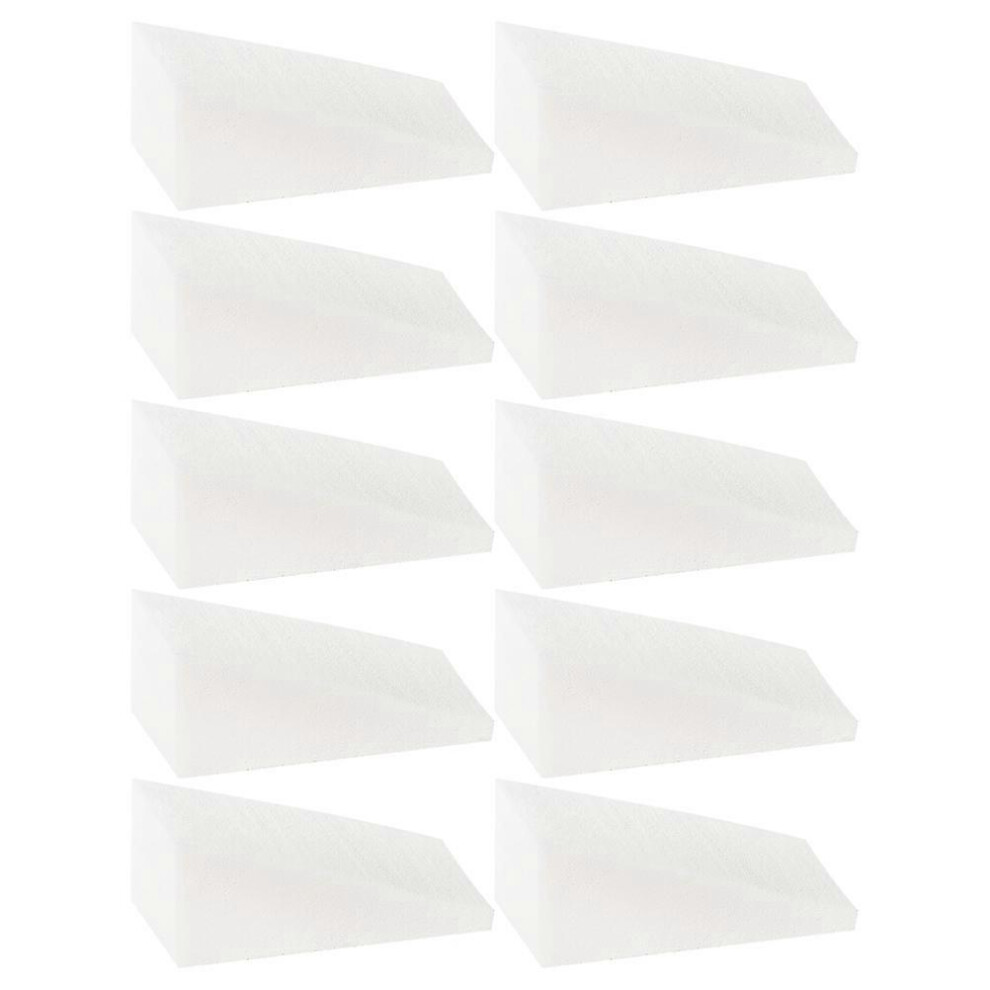 (As show, One size) 30PCS Manicure Triangle Sponge Stamper Simple Nail Art Gradient Dyed Stamper