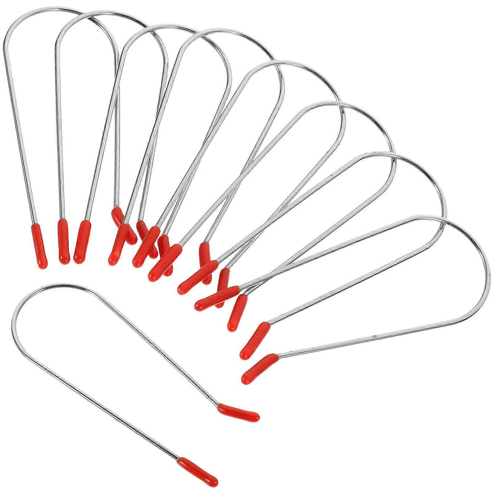(As show, One size) 16pcs Hot Curler Clips Stainless Steel Hot Rollers Curlers Replacement Rollers Securing Pin