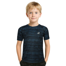 (5-6 Years, Navy) Boys Active Sports T-Shirts Raglan Short Sleeves
