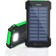 EFFICEL Solar Power Bank 10000mAh