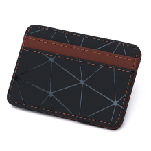 (Coffee) New Hot Sale Unisex Leather Magic Money Clips Wall