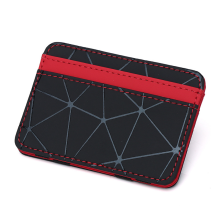 (Red) New Hot Sale Unisex Leather Magic Money Clips Wall