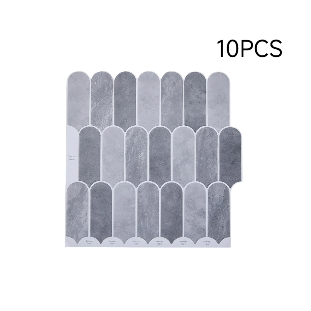 10Pcs Self-Adhesive Wall Tile Stickers