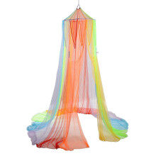 constructive Playthings Rainbow Retreat Kids canopy,Decorative, Fun Space Hanging Bed canopy for Bedrooms, Optimize classroom Space or Play Space, Mes