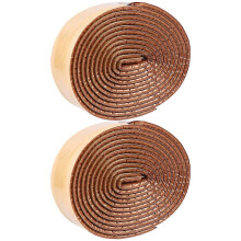 (As show, One size) 2pcs Self-Adhesive Wall Paper 3D Wall Sticker Waist Line Wall Decals Wall Border Sticker for Home Bedroom Living Room (Copper)
