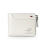 (WHITE) Luxury Designer Wallet for Men PU Leather RFID	Cre 1