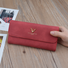 (Red) Long Ladies Vintage Clutch Womeninchs Long Wallet