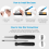 Soldering Iron Kit 60W Electronics Welding Irons Solder Tools Adjustable Wire UK 9