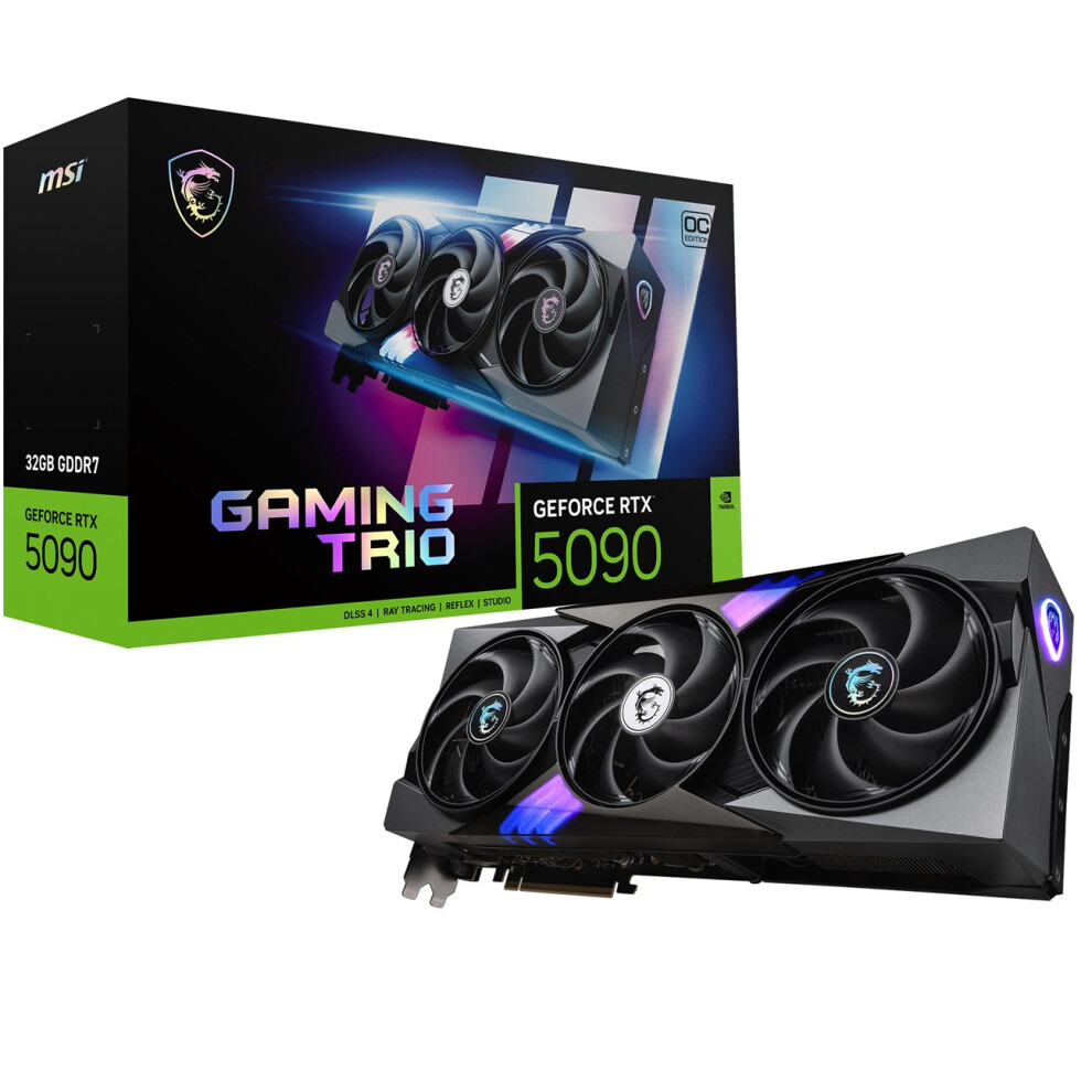 Msi Gaming Geforce Rtx5090 Trio Oc 32Gb Nvidia Geforce Rtx 5090 Gddr7