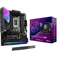Scheda Madre - ASRock - Phantom Gaming B860M Lightning WiFi - Micro ATX - Intel LGA 1851 - 64 Go RAM